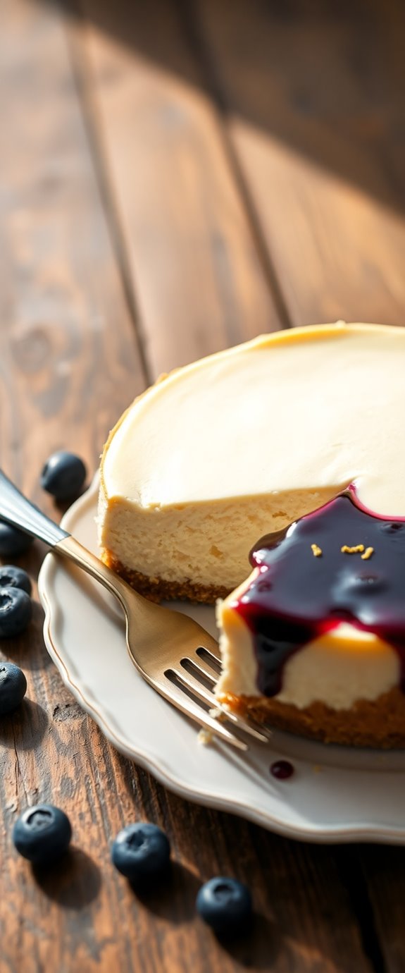 blueberry cheesecake recipe instructions