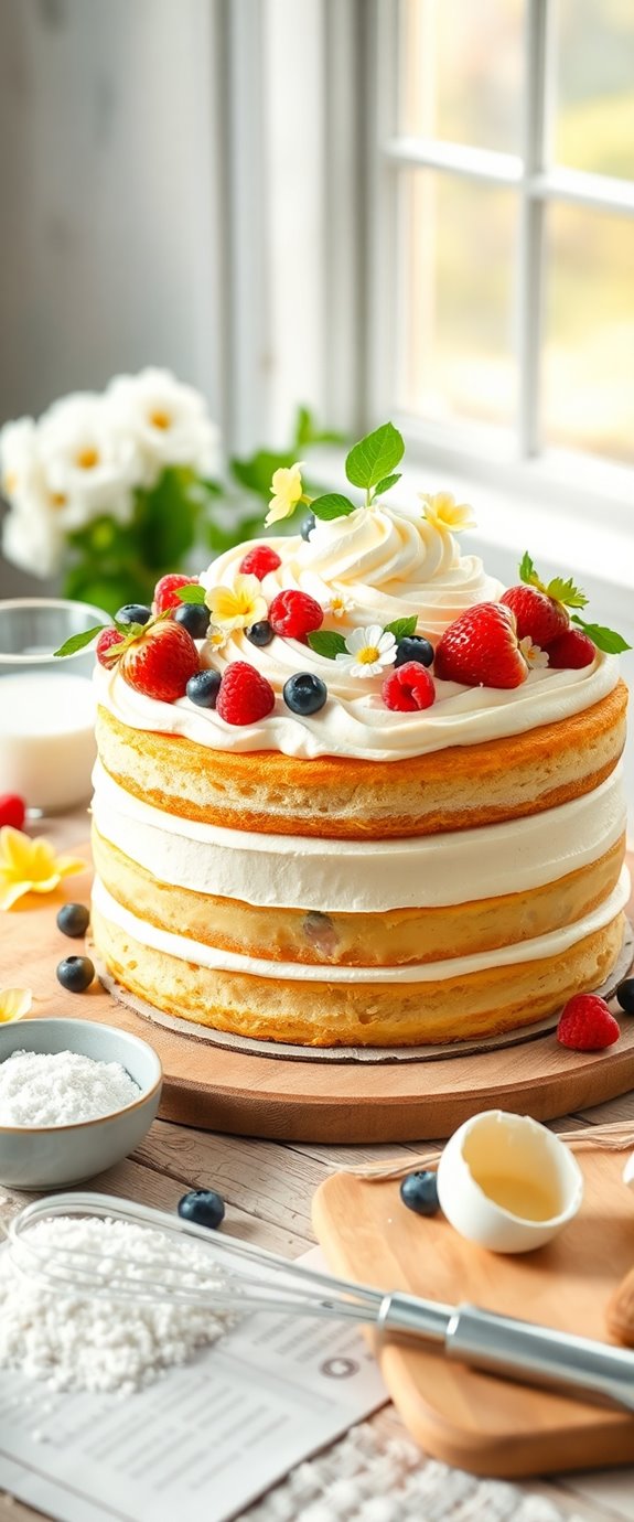 cake recipe serves twenty