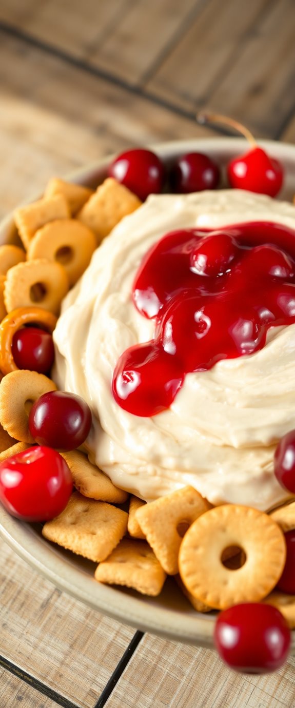 cherry cheesecake dessert dip