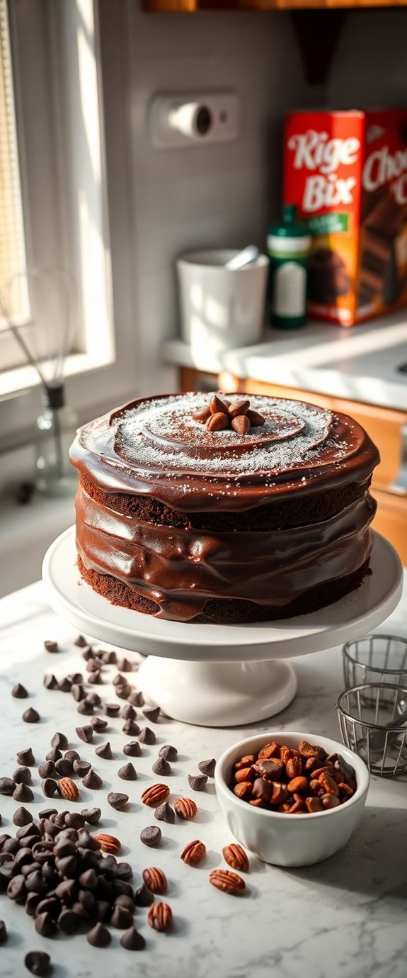 chocolate cake mix recipe