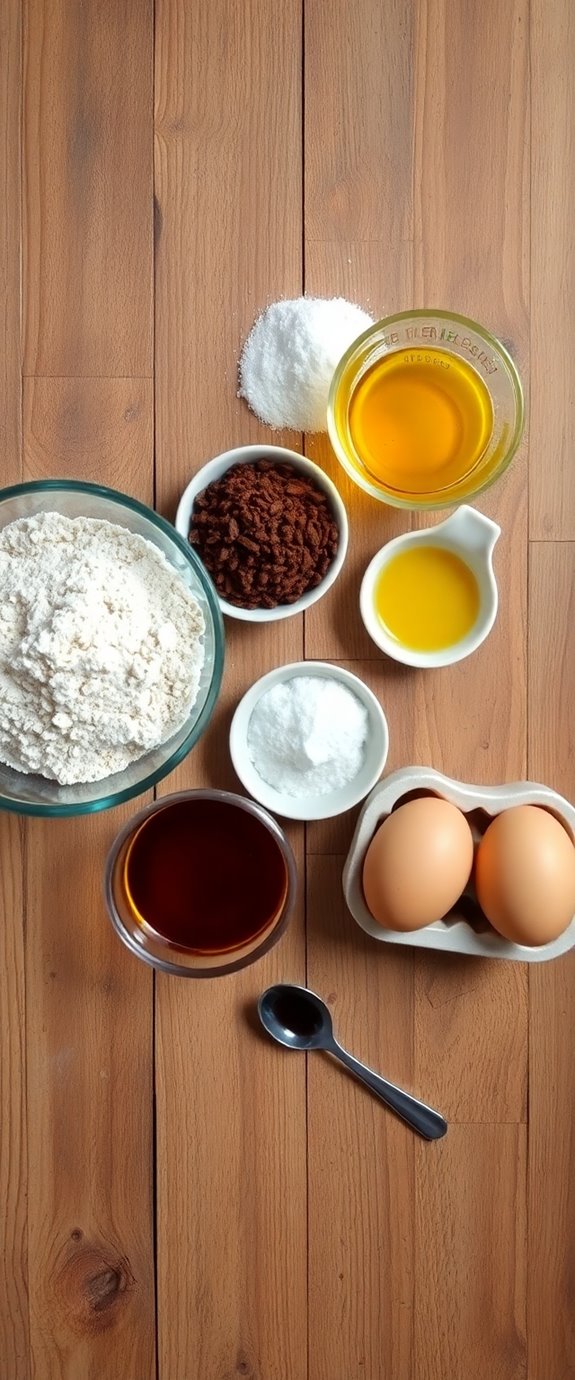 cooking instructions and ingredients