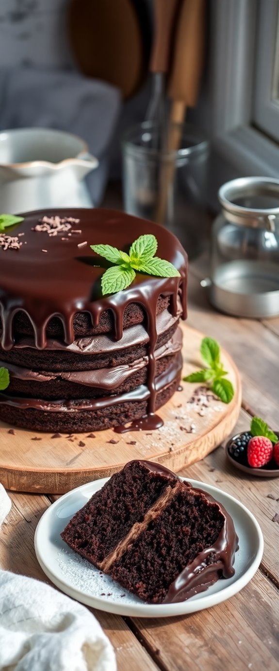 decadent chocolate cake recipe