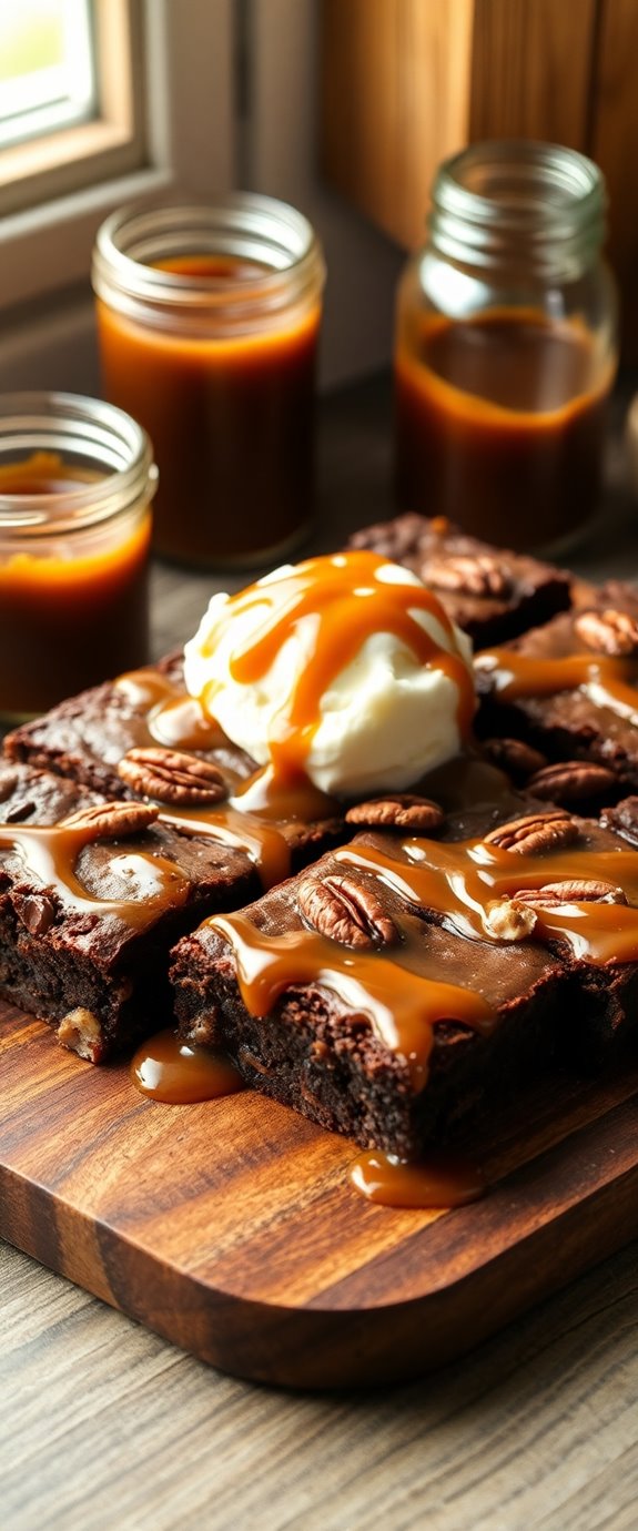 decadent turtle brownie recipe
