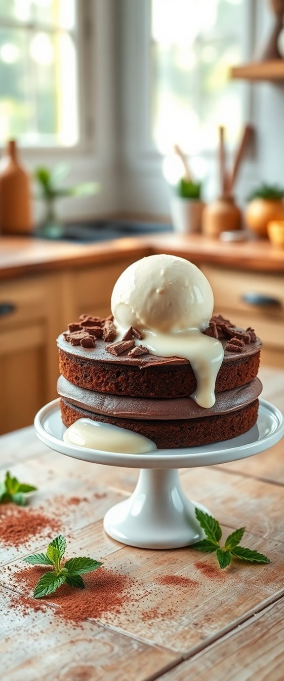 delicious dessert combination delight