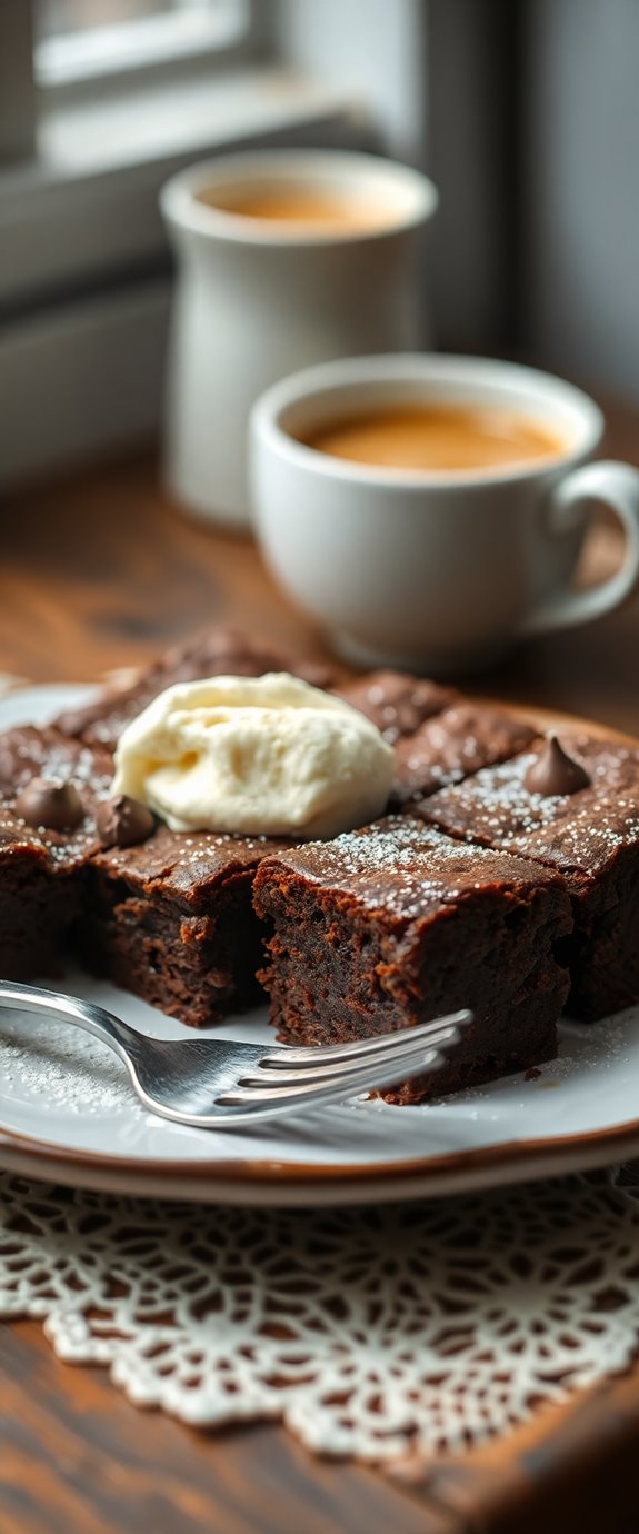 delicious homemade brownie recipe
