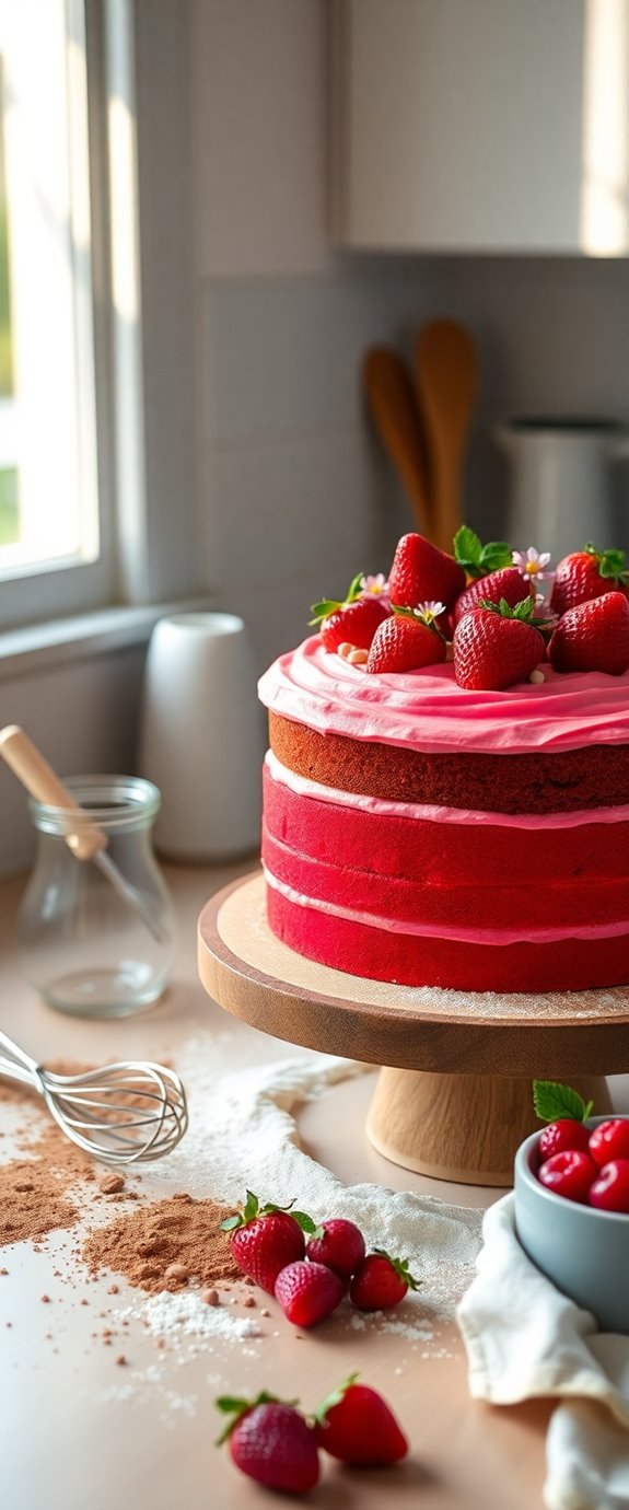 delicious red cake recipe