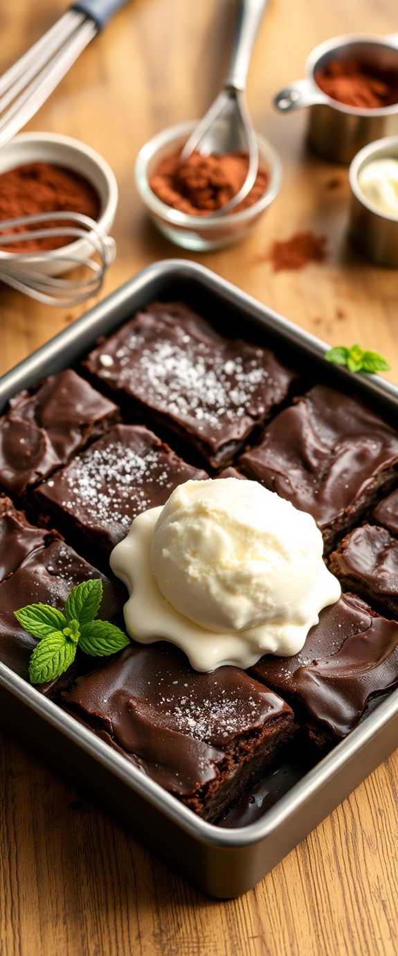 easy and fast brownies