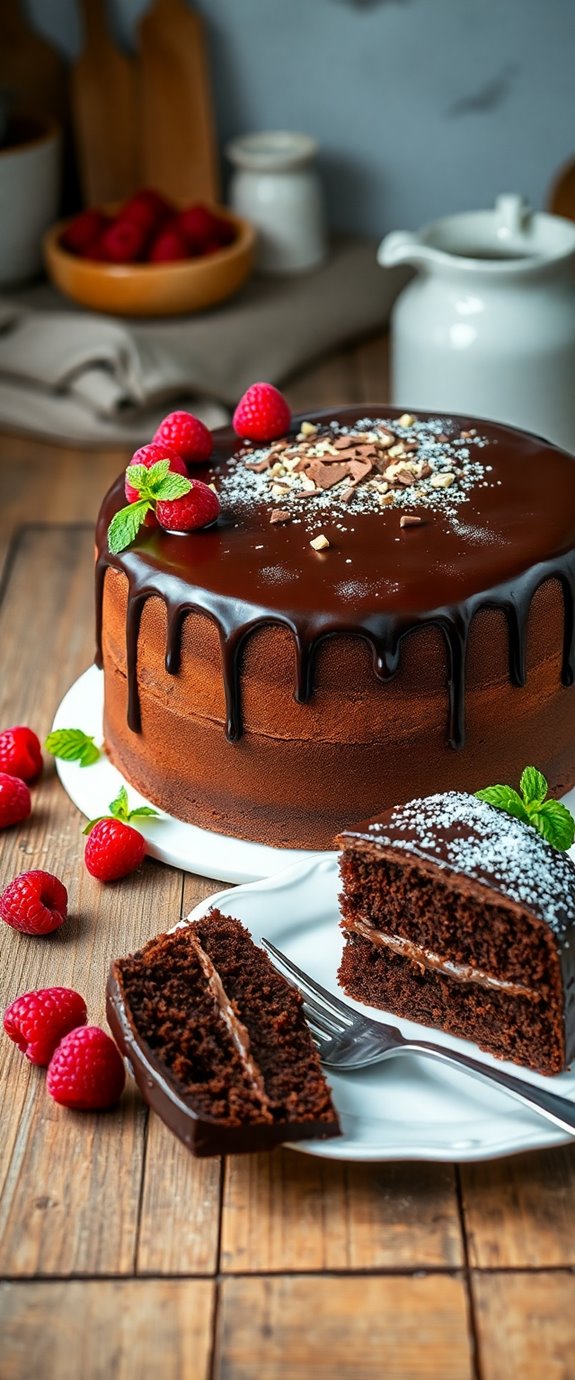 eggless chocolate cake recipe