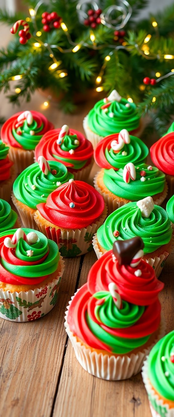 festive holiday cupcake recipe