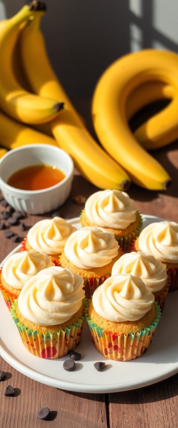gluten free banana cupcakes