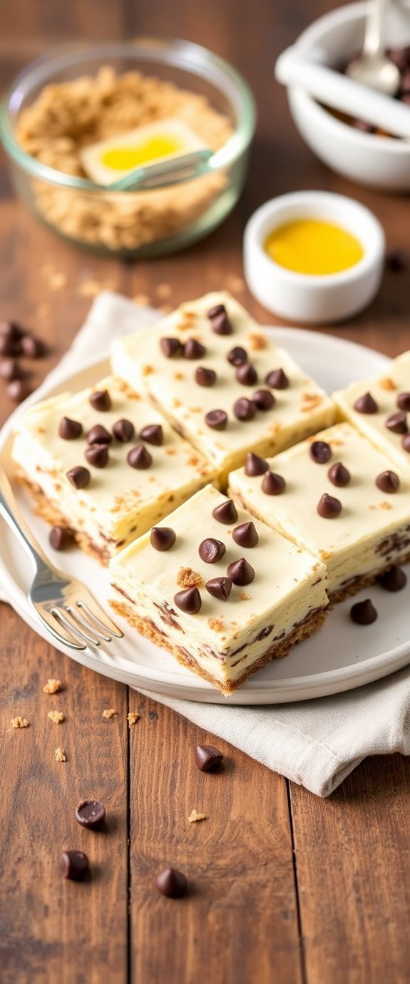 gluten free cheesecake bars