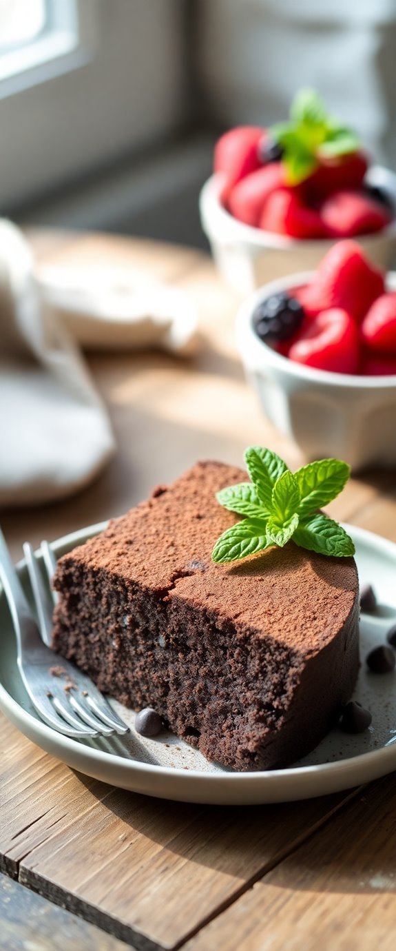 healthy chocolate dessert option
