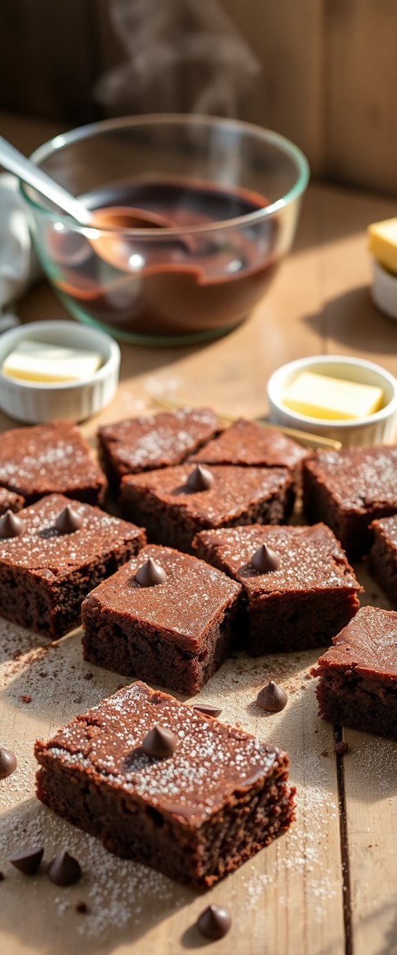 kukus brownie baking instructions