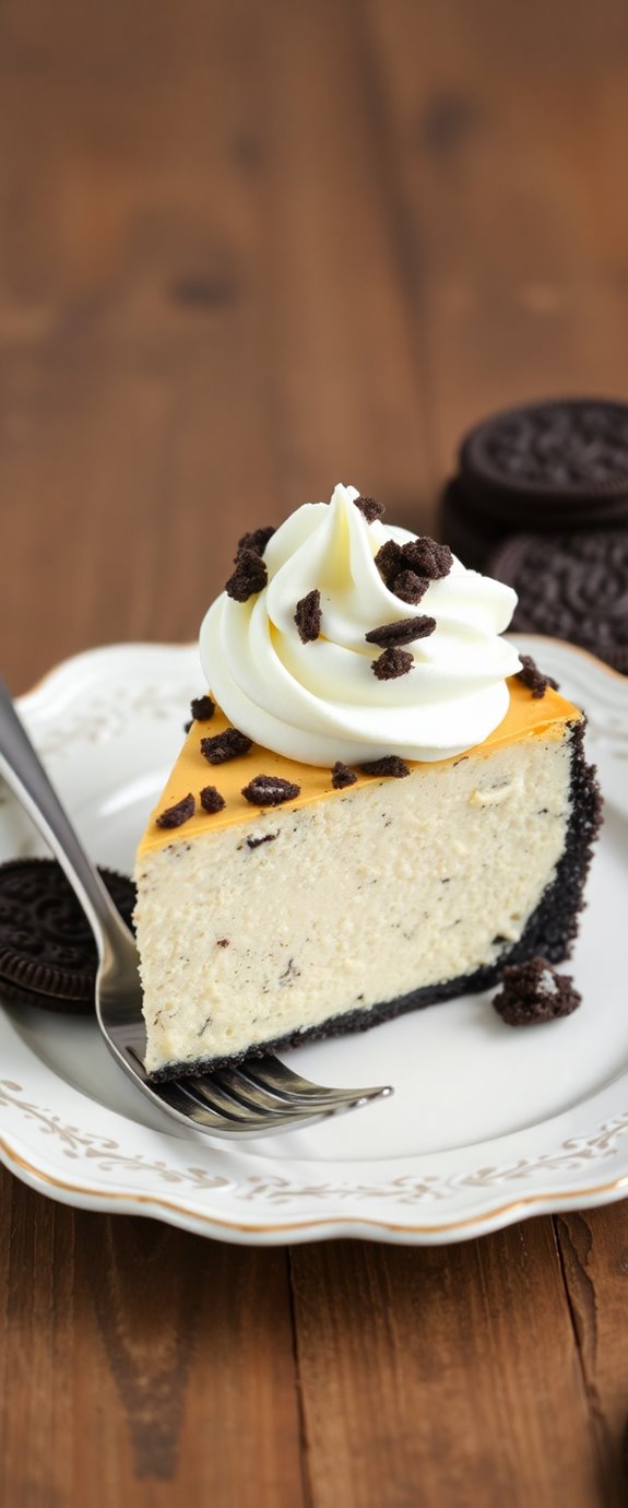 oreo crust cheesecake recipe