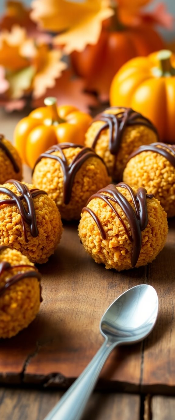 pumpkin cheesecake dessert balls