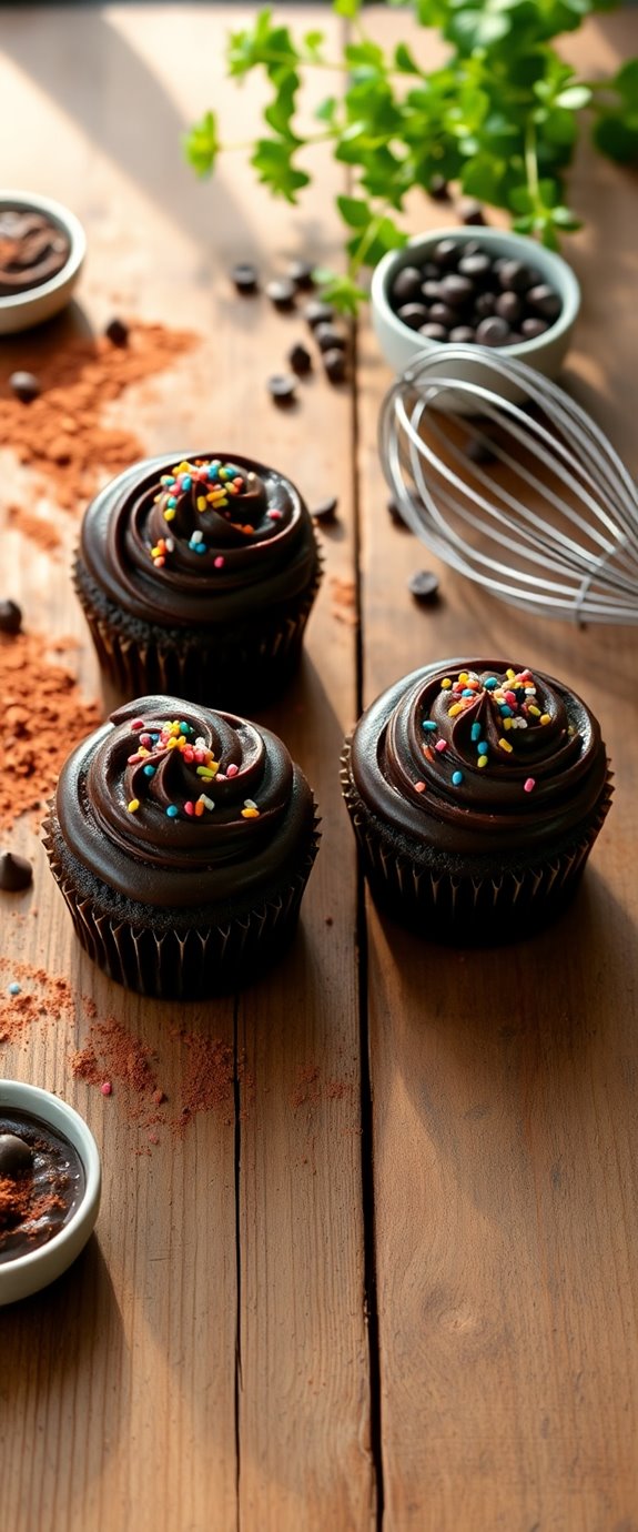 simple chocolate cupcake recipe