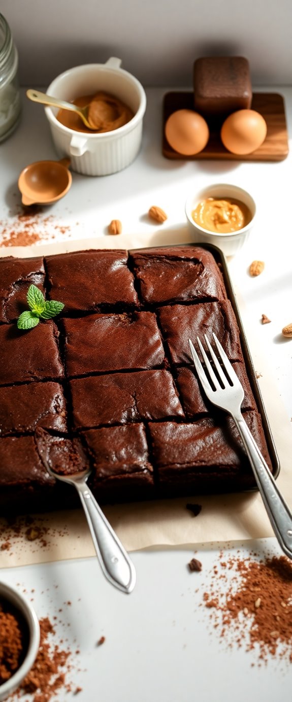 simple five ingredient brownies