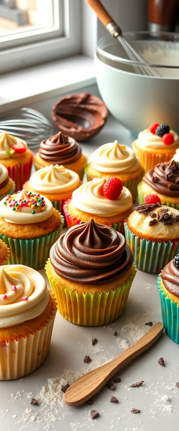 simple one bowl cupcakes