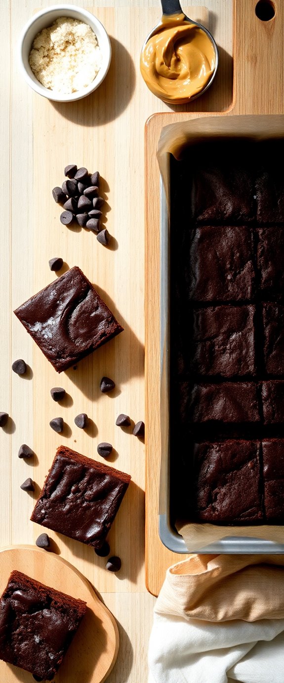 simple three ingredient brownies