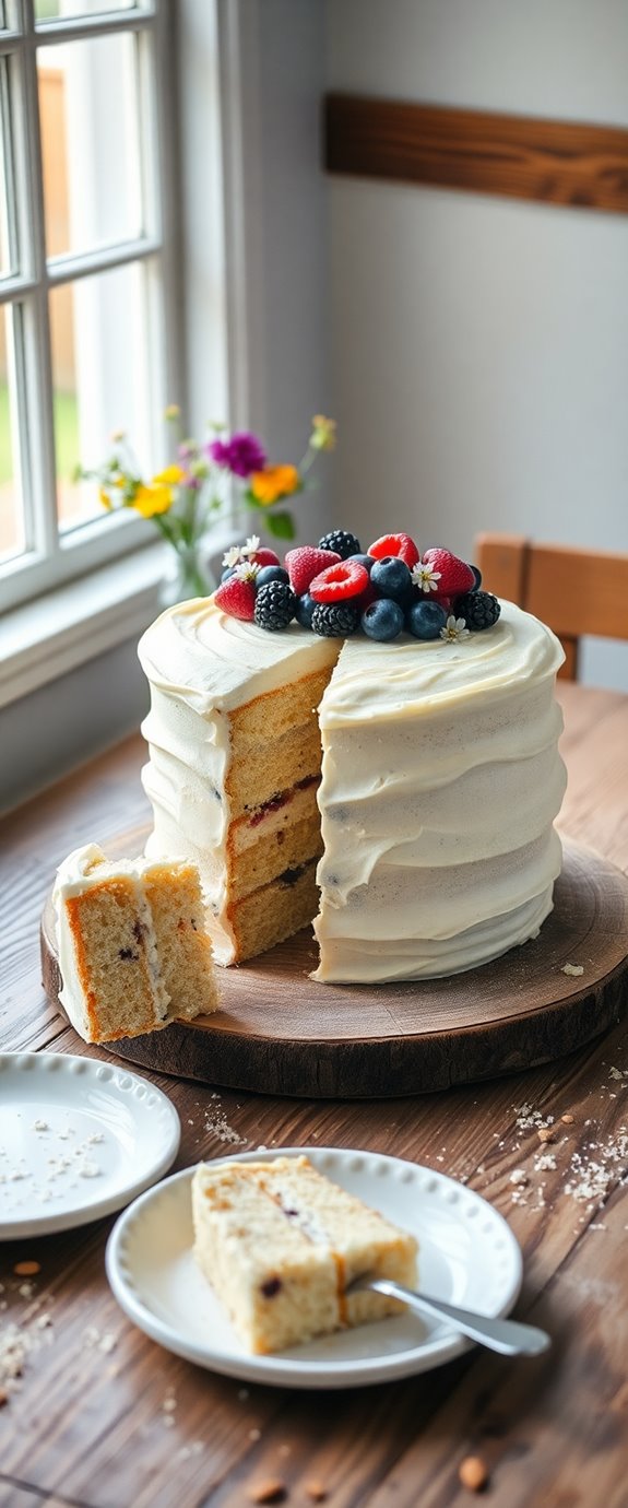 almond flour birthday cake