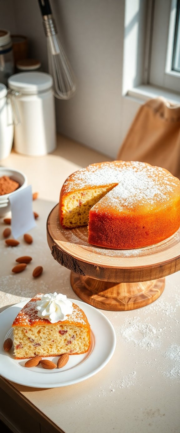 almond flour cake recipe
