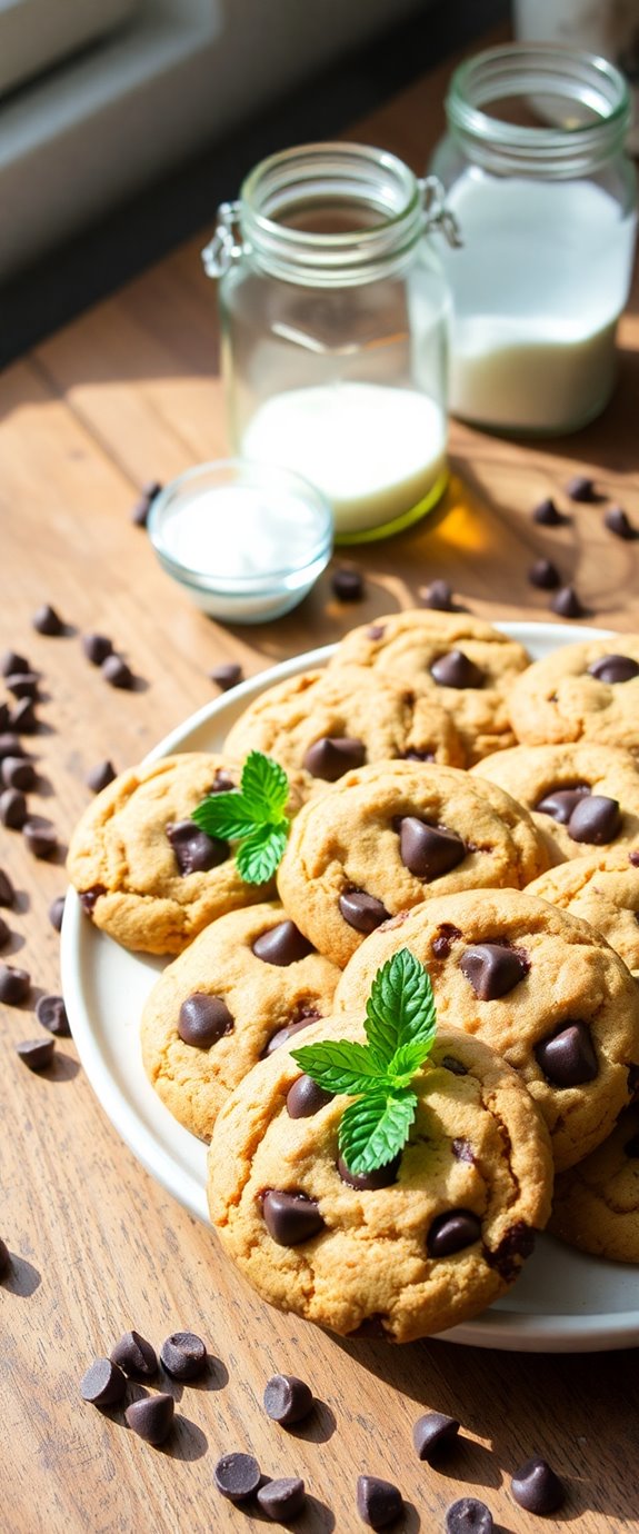 almond flour chocolate cookies