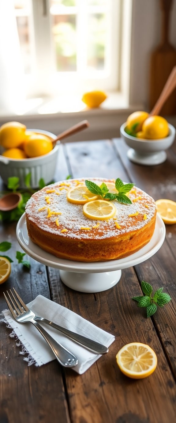 almond flour lemon cake