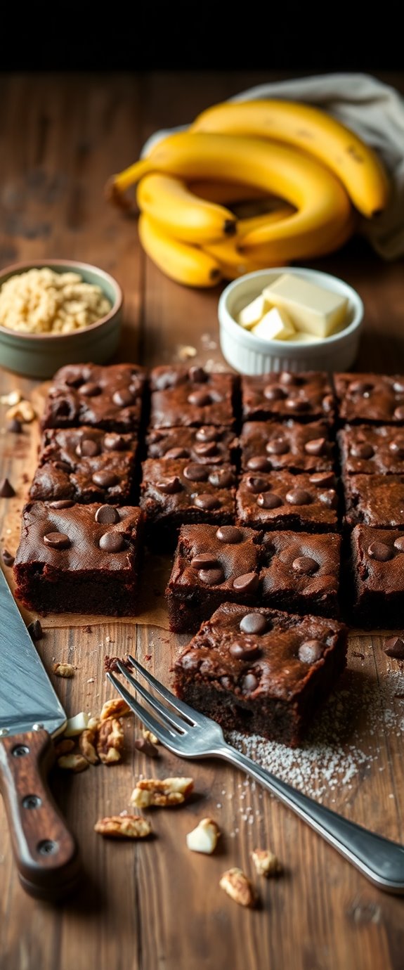 banana bread brownie recipe
