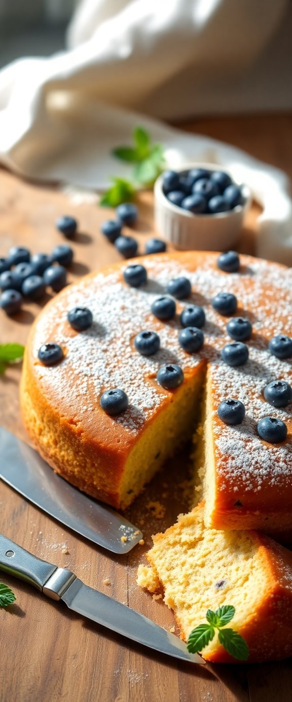 blueberry cake without lemon