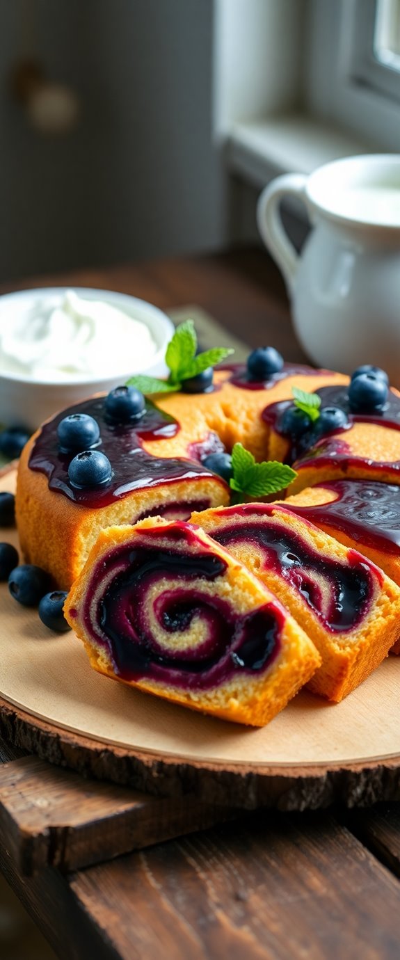 blueberry jam cake recipe