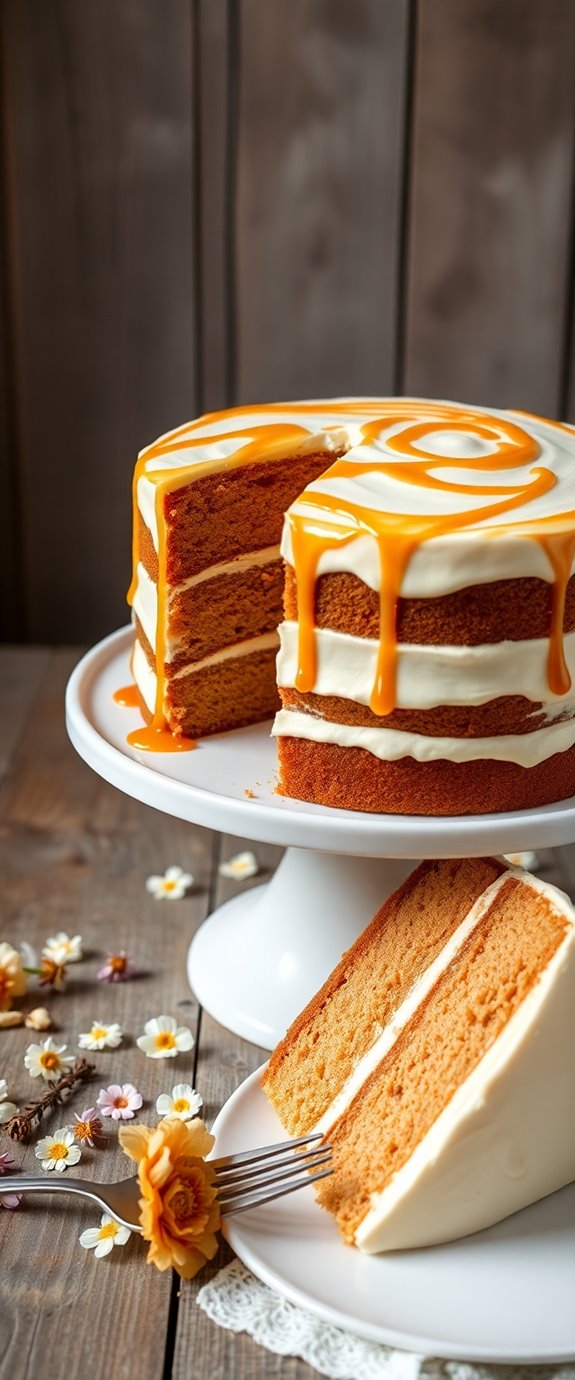 brown sugar layer cake