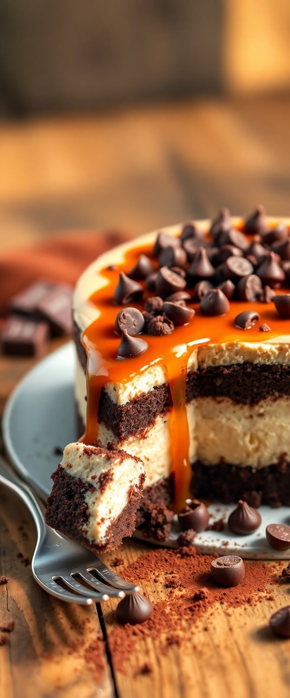 brownie cheesecake dessert recipe