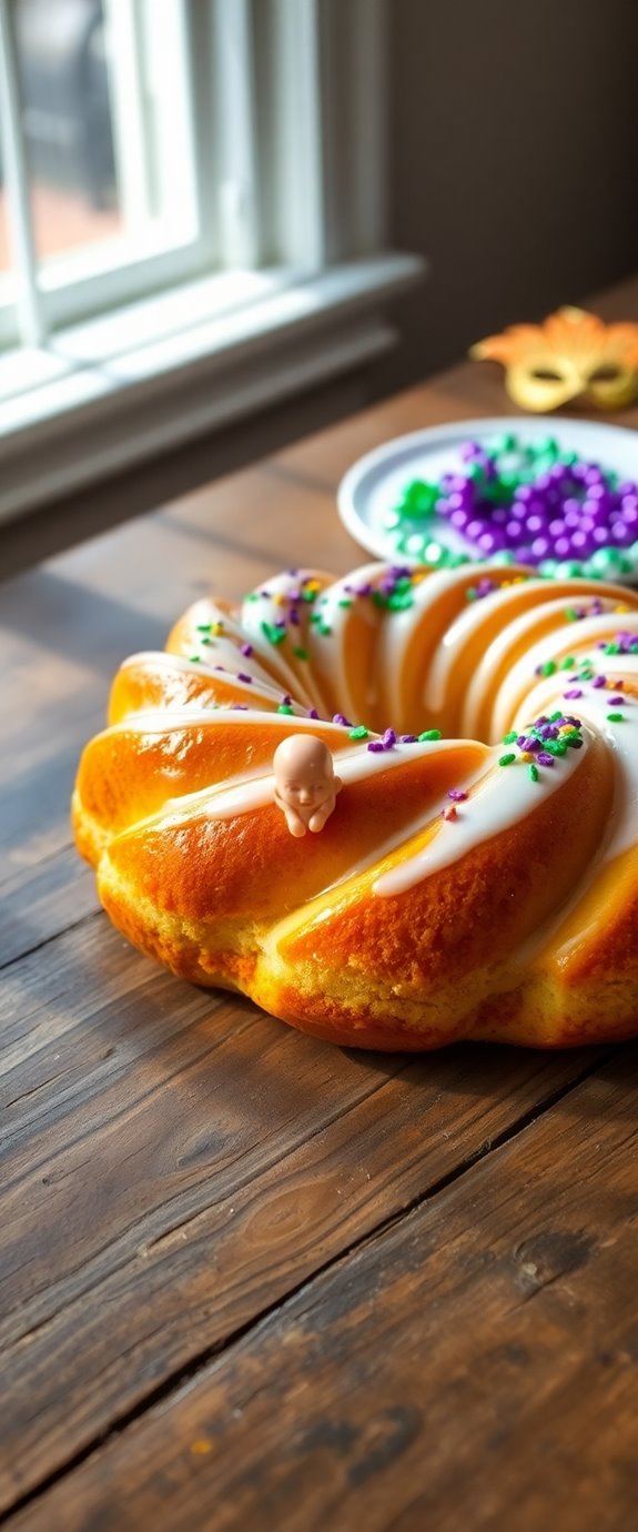 cajun king cake recipe