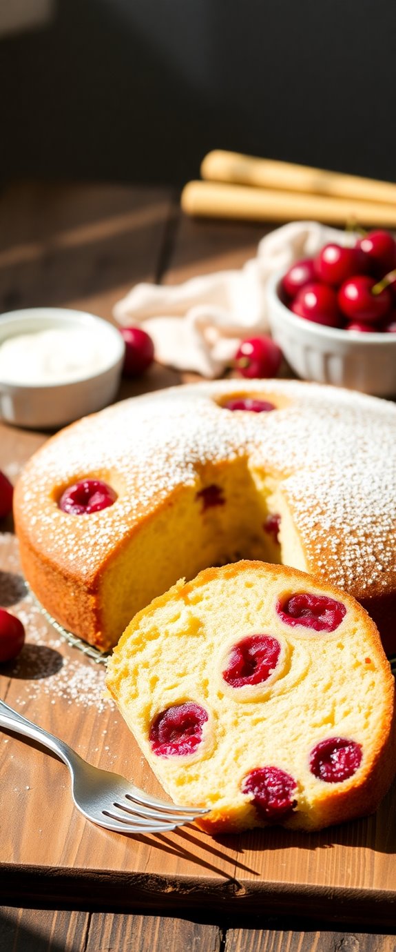cherry yogurt cake recipe