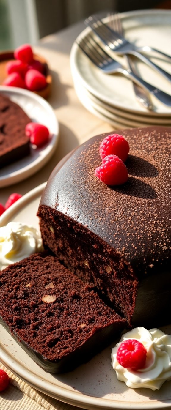 chocolate almond flour cake