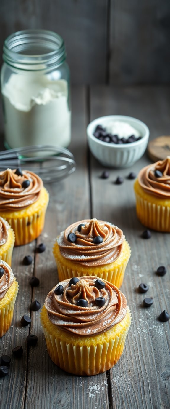 chocolate chip cupcake recipe