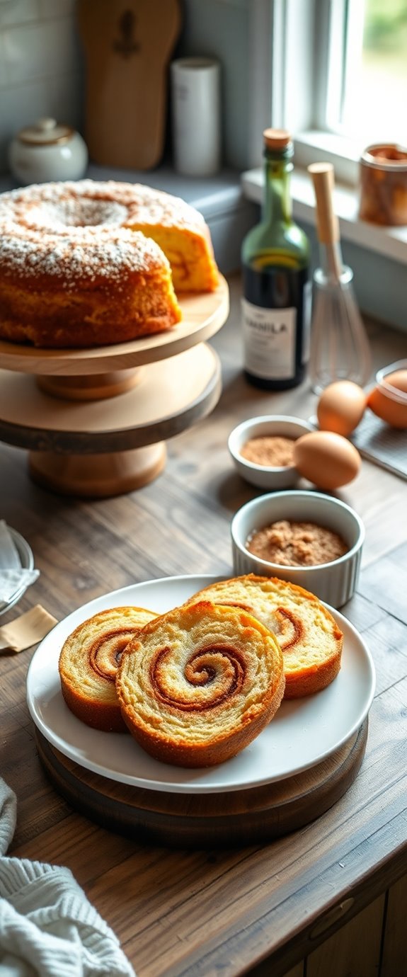cinnamon flavored donut cake recipe