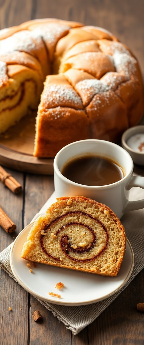 cinnamon infused coffee cake recipe