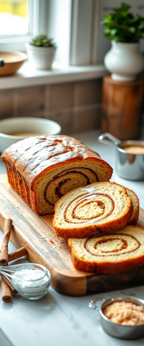 cinnamon roll flavored cake