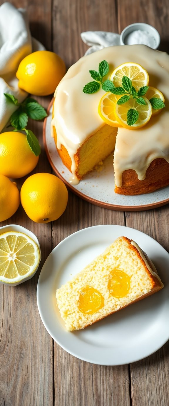 citrusy dessert baking instructions