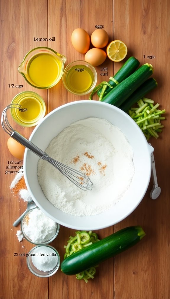 cooking instructions and ingredients