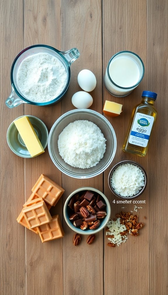 cooking instructions and ingredients