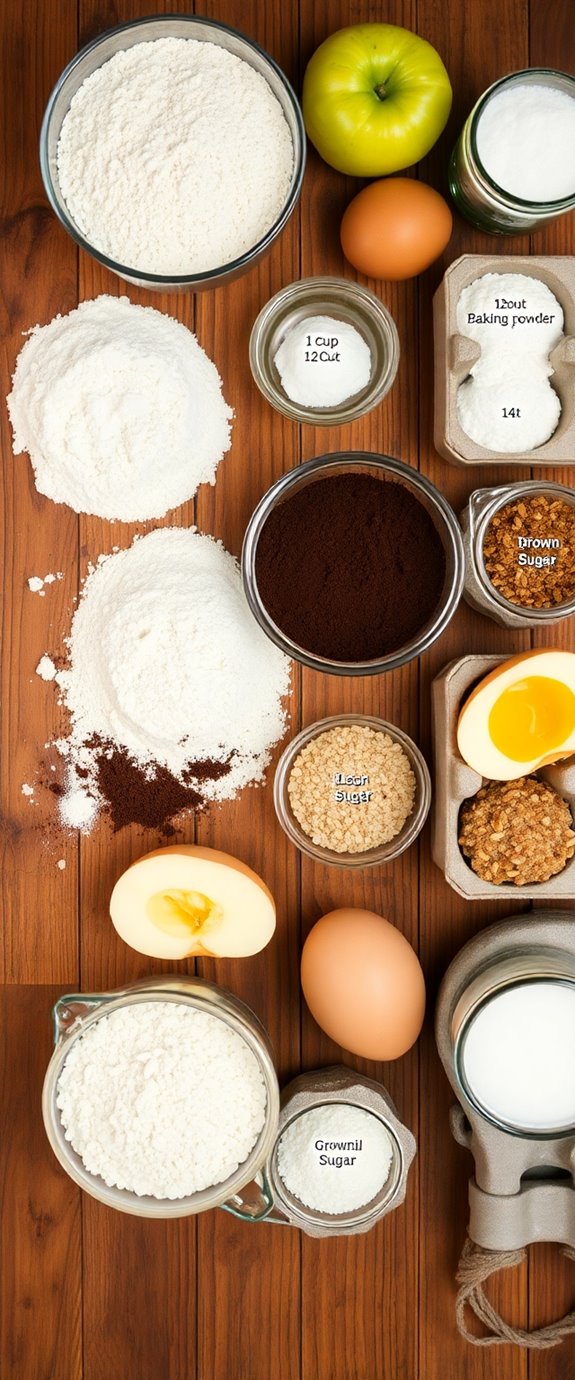 cooking instructions and ingredients