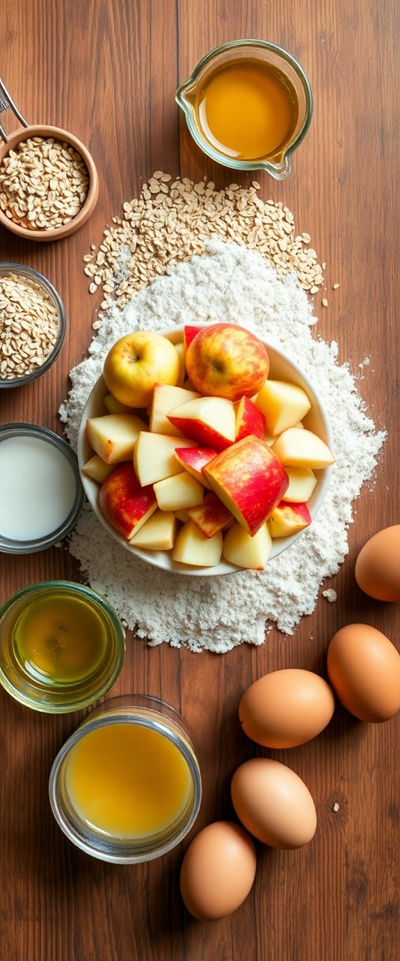 cooking instructions and ingredients