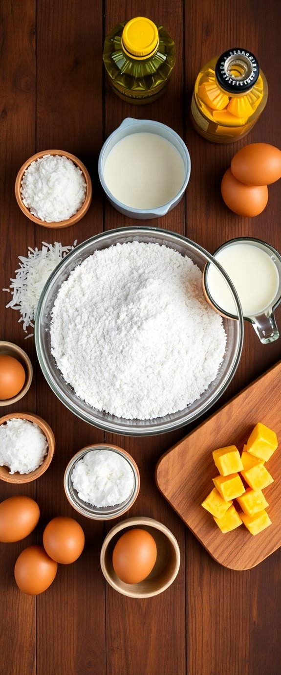 cooking instructions and ingredients