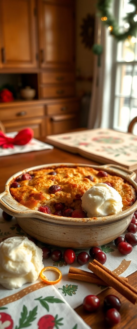 cranberry dessert cake recipe