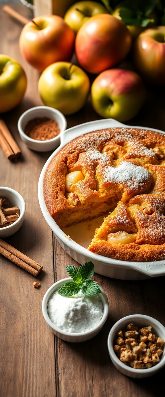 dairy free apple cake