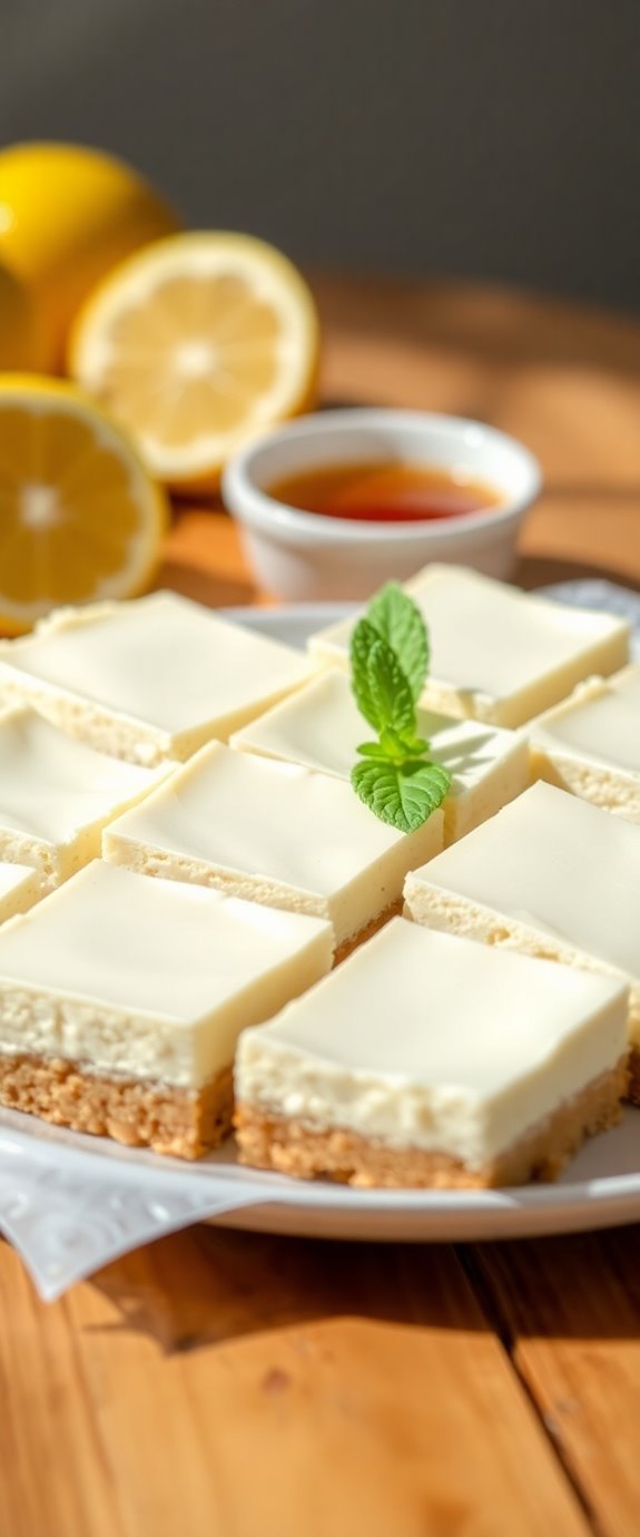 dairy free cheesecake dessert bars