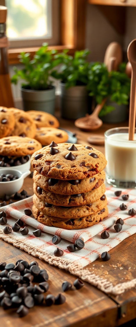 decadent chocolate chip cookies