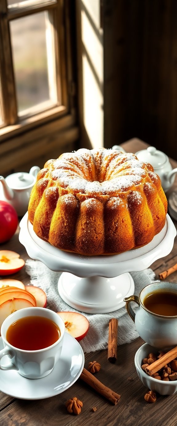 delicious apple cinnamon cake